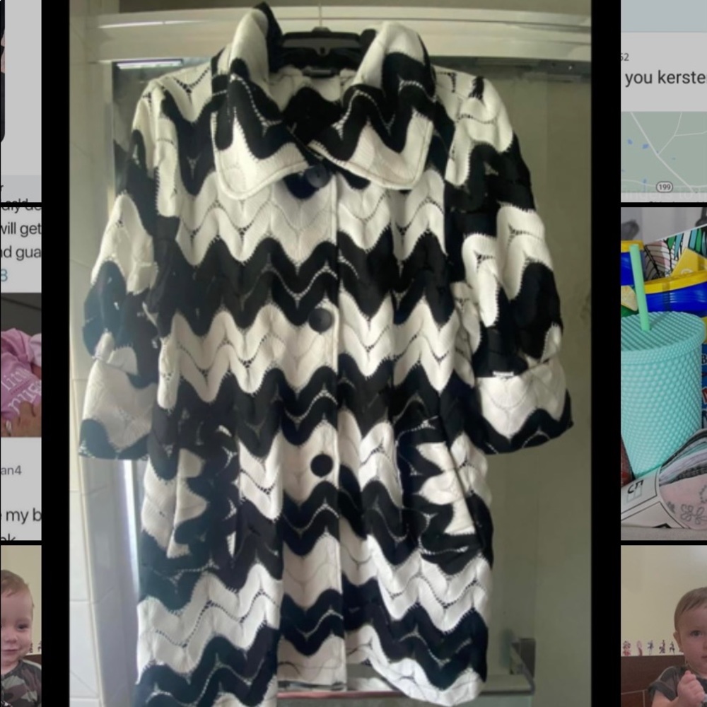 SOLD Dameè jacket from Dillards worn 1 time